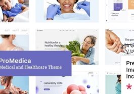 ProMedica Nulled Medical and Healthcare Theme Free Download