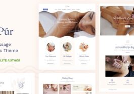 Pur Wellness & Spa WordPress Theme Nulled