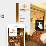 RoyalGold Nulled A Luxury & Responsive Hotel or Resort Theme For WordPress Free Download