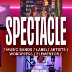 Spectacle – Music WordPress Theme Nulled