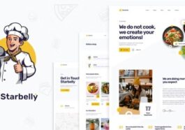 Starbelly Restaurant WordPress Theme Nulled