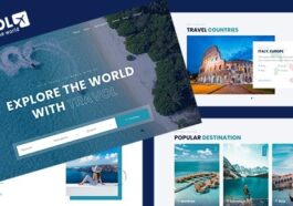 TRAVOL Nulled Travel Agency Template Free Download