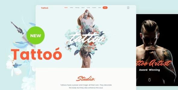 Tattoo WordPress Theme Nulled