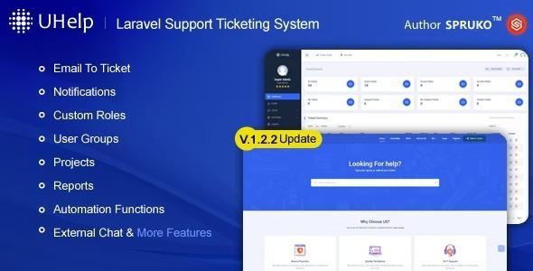 Uhelp Nulled Helpdesk Support Ticketing System Free Download