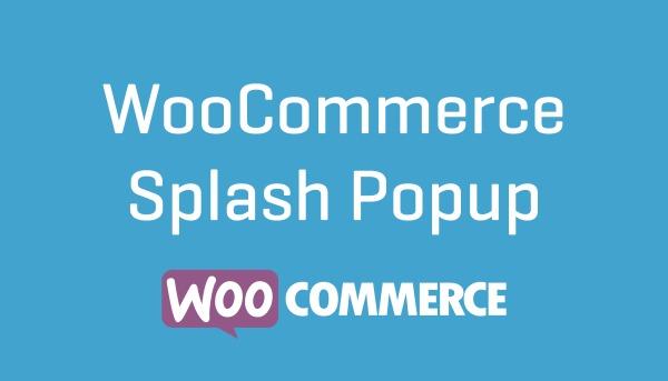 WooCommerce Splash Popup Nulled Free Download