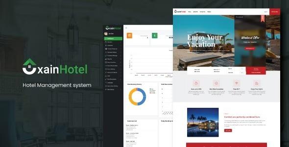 Xain Hotel Management System with Website Nulled