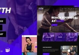 Zyth Nulled Fitness Gym Free Download