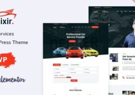 free download Autixir - Car Services Elementor WordPress Theme nulled