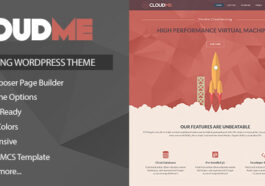 free download Cloudme Host - WordPress Hosting Theme nulled