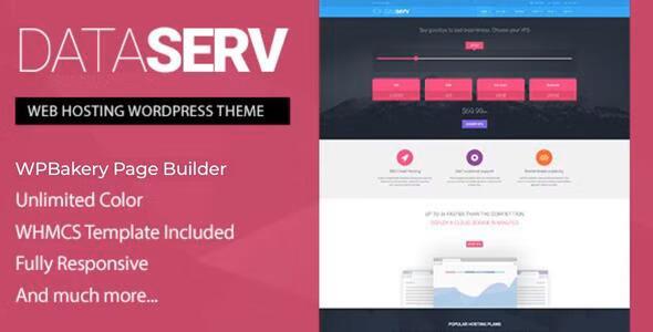 free download Dataserv - Professional Hosting WordPress Theme nulled