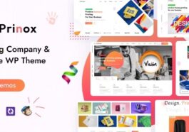 Prinox Nulled Printing Services WordPress Theme Free Download