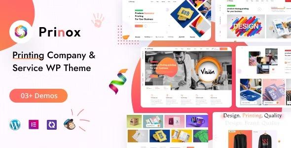 Prinox Nulled Printing Services WordPress Theme Free Download