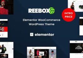 free download Reebox - Elementor WooCommerce WordPress Theme nulled