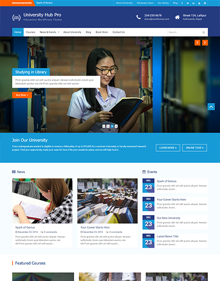 free download University Hub Pro nulled