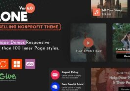 Alone Nulled Charity Multipurpose Non-profit WordPress Theme Free Download