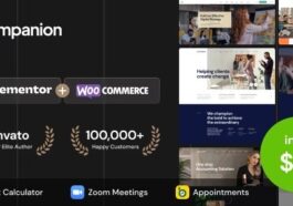 Companion – Corporate Business WordPress Theme Nulled