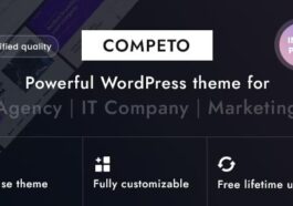 Competo Marketing & Digital agency WordPress theme Nulled