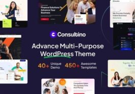 Consultino Nulled Multipurpose WordPress Theme Free Download