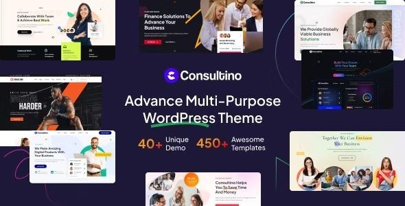 Consultino Nulled Multipurpose WordPress Theme Free Download