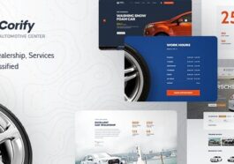 Corify WordPress Car Listings Dealership Theme Nulled