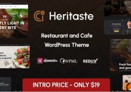 Heritaste – Restaurant WordPress Theme Nulled