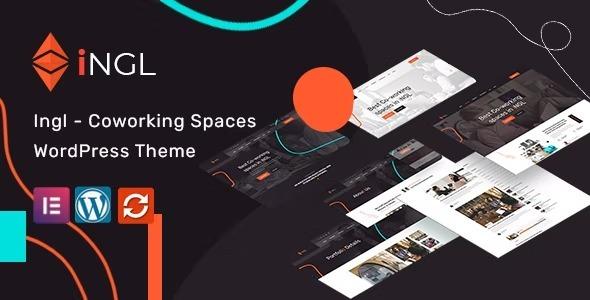 Ingl – Coworking Spaces WordPress Theme Nulled