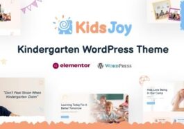 KidsJoy Kindergarten WordPress Theme Nulled