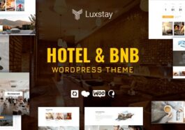 LuxStay Hotel & BnB WordPress Theme Nulled Free Download