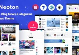 Neoton Nulled News Magazine WordPress Theme Free Download