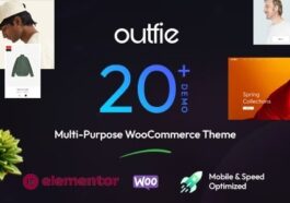 Outfie Multipurpose WooCommerce Theme Nulled