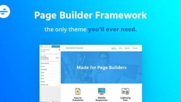 Page Builder Framework Premium Theme Nulled Free Download