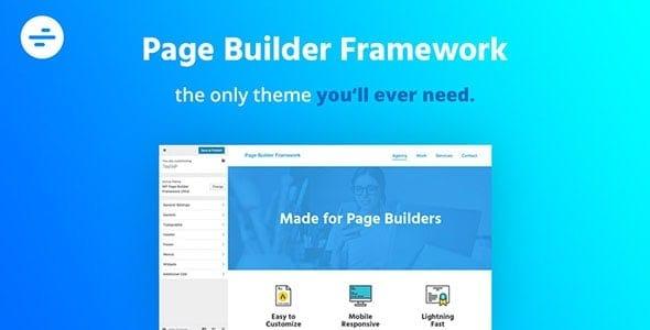 Page Builder Framework Premium Theme Nulled Free Download