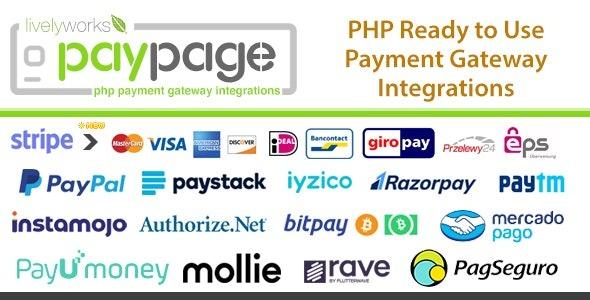 PayPage Nulled PHP ready to use Payment Gateway Integrations Free Download