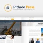 Pithree – Construction & Building WordPress Theme Nulled