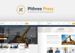 Pithree – Construction & Building WordPress Theme Nulled