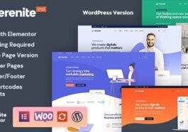 Serenite Startup & SaaS WordPress Theme Nulled