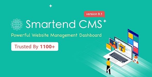 SmartEnd CMS Laravel admin dashboard Nulled Free Download