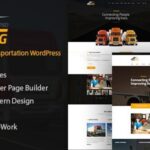 Trucking Logistics and Transportation WordPress Theme Nulled