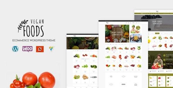 Vegan Food Organic Store Responsive WooCommerce WordPress Theme Nulled Free Download