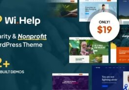 WiHelp Nonprofit Charity WordPress Theme Nulled Free Download