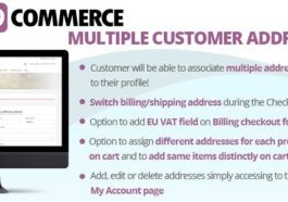 WooCommerce Multiple Customer Addresses Nulled Free Download