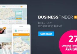 free download Business Finder Directory Listing WordPress Theme nulled