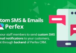 free download Custom SMS & Email Notifications module for Perfex CRM nulled