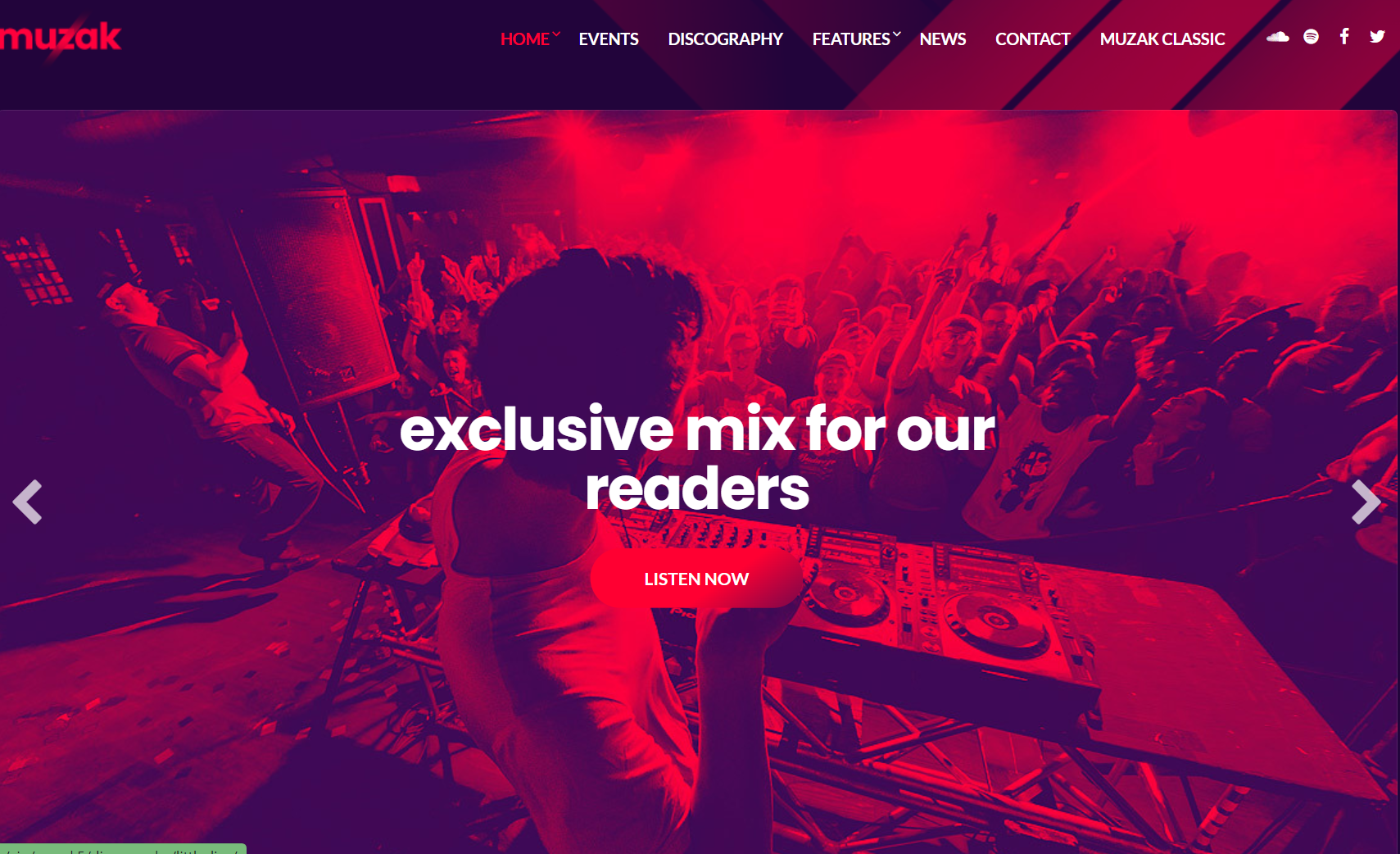 free download Muzak Music WordPress Theme nulled