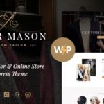 free download Peter Mason - Custom Tailoring and Clothing Store WordPress Theme nulled