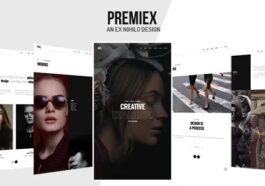 free download Premiex - One Page Portfolio WordPress Theme nulled