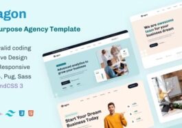 Agon – Multipurpose Agency TailwindCSS Template Nulled