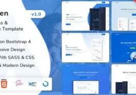 Appgen App, Saas & Software Landing Page Template Nulled