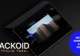 Blackoid Nulled Creative Portfolio Theme Free Download