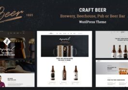 Craft Beer – Brewery & Pub WordPress Theme Nulled